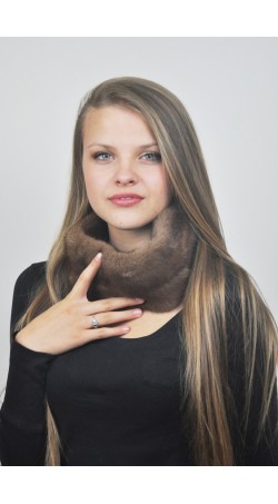 Mink fur headband